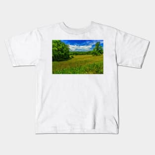 Virginia Summer Meadow Kids T-Shirt